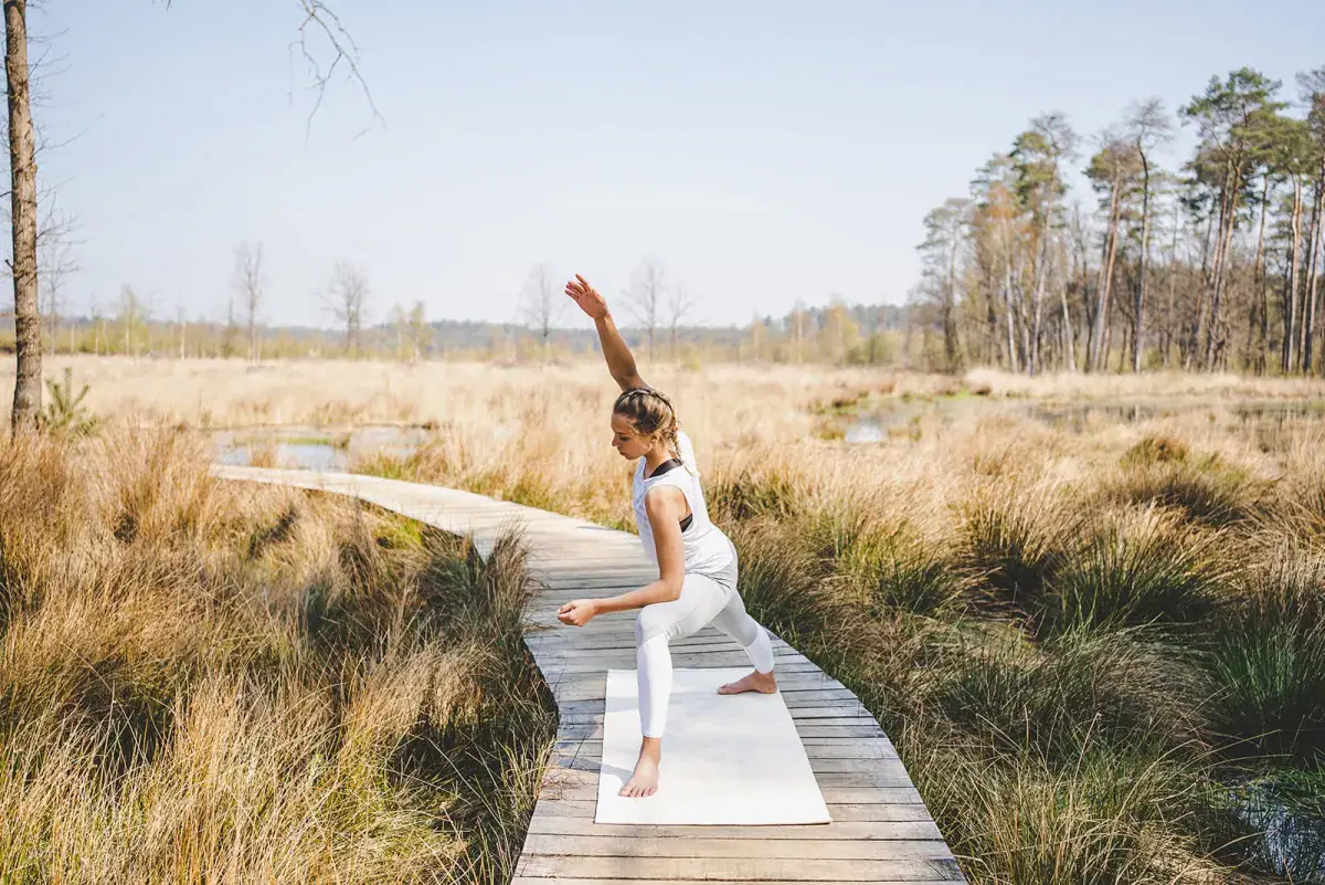 Vicky, yogadocente bij De Prikkel